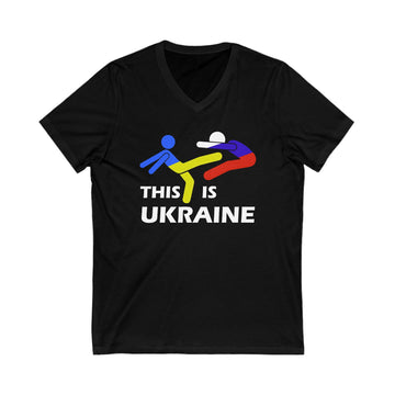 This Is Ukraine V-Neck Tee