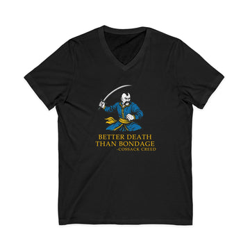 Better Death Than Bondage V-Neck Tee