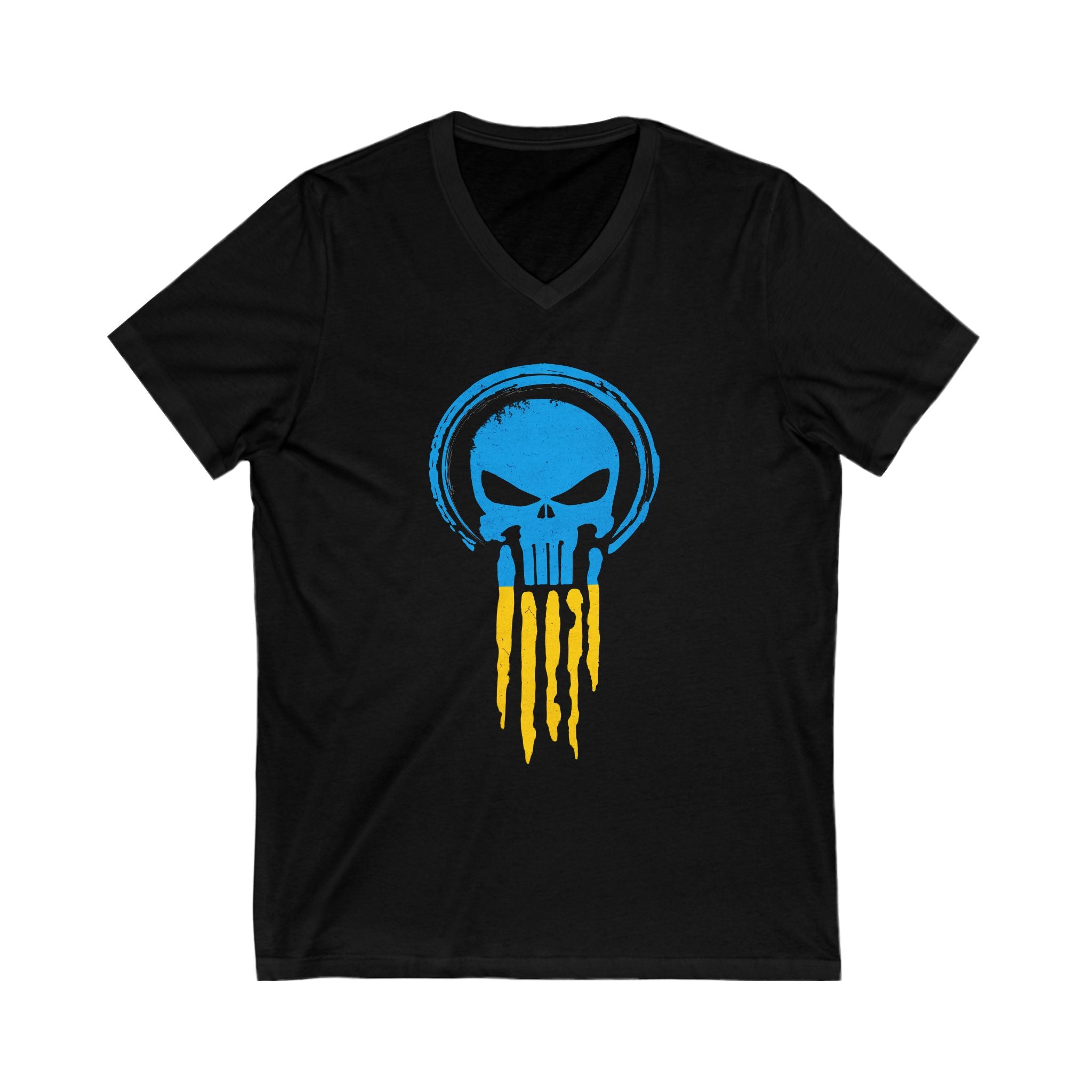 Ukrainian Punisher V-Neck Tee