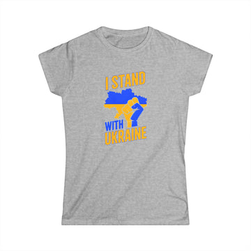 I Stand With Ukraine Women's Tee