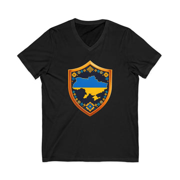 Shield of Ukraine V-Neck Tee