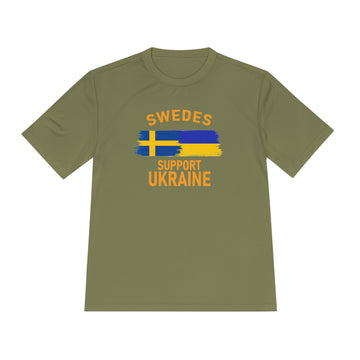 Swedes Support Ukraine Moisture-Wicking Tee
