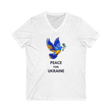 Peace For Ukraine V-Neck Tee