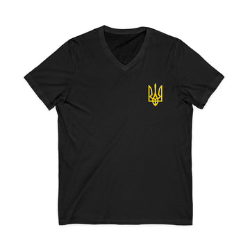 Trident On The Heart V-Neck Tee