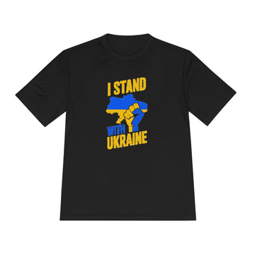I Stand with Ukraine Moisture-Wicking Tee