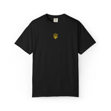 Embroidered Yellow Trident T-Shirt