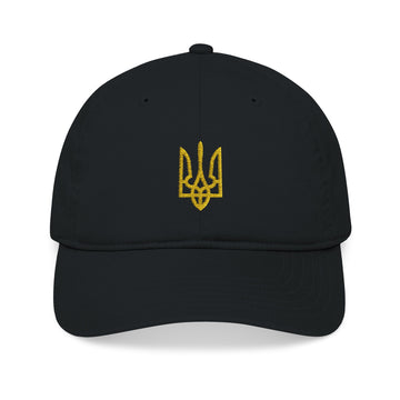 Embroidered Yellow Trident Baseball Cap