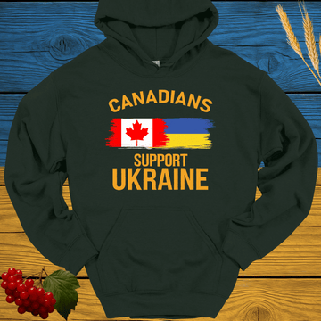 Canadians Support Ukraine Hoodie