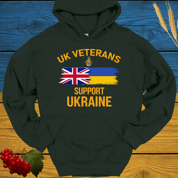 UK Veterans Support Ukraine Hoodie