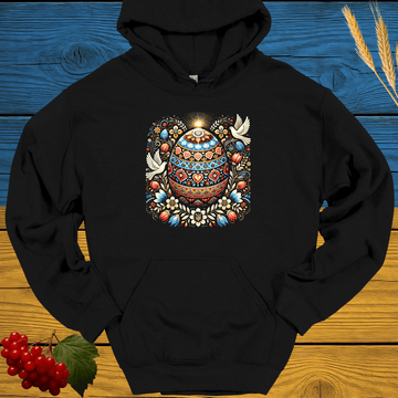 Pysanka of Peace and Unity Hoodie