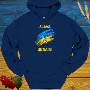Slava Ukraini Graphic Hoodie