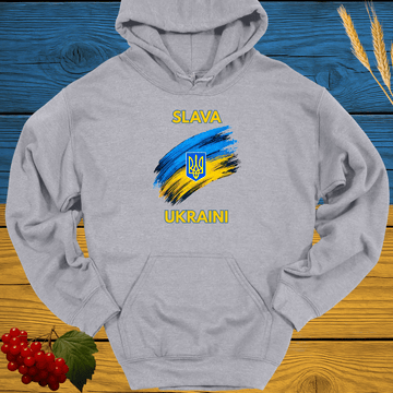 Slava Ukraini Graphic Hoodie