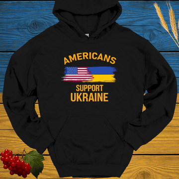 Americans Support Ukraine Hoodie