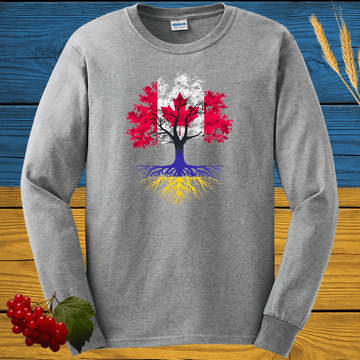 Ukrainian-Canadian Heritage Long Sleeve Tee