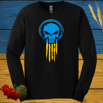 Ukrainian Punisher Long Sleeve Tee