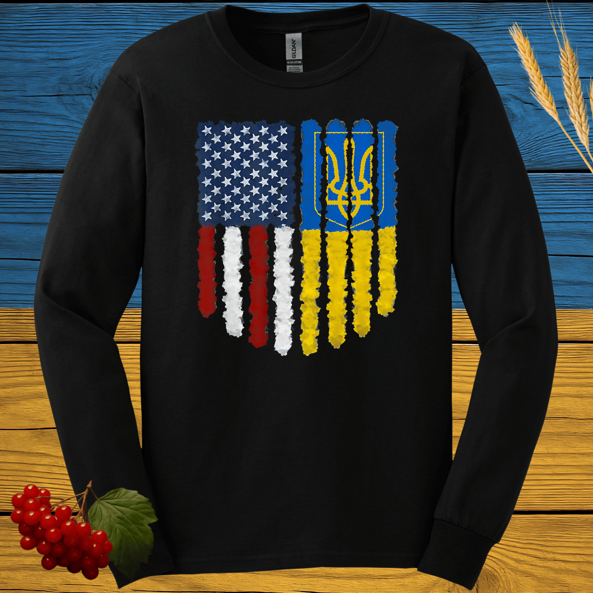 Flags of Unity Long Sleeve Tee