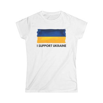 I Support Ukraine Women's Tee