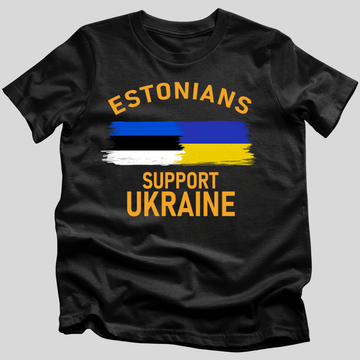 Estonians Support Ukraine T-Shirt