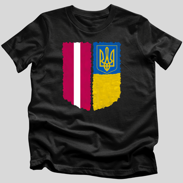 Flags of Unity (Latvia) T-Shirt