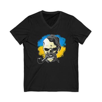 Kozak Skull V-Neck Tee