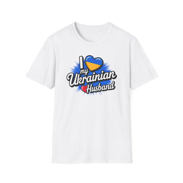 I Love My Ukrainian Husband T-Shirt