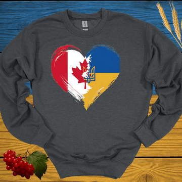 Two Nations, One Heart Sweatshirt