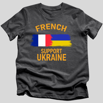 French Support Ukraine T-Shirt
