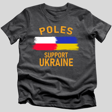 Poles Support Ukraine T-Shirt