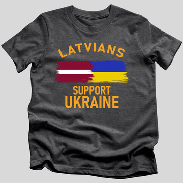 Latvians Support Ukraine T-Shirt