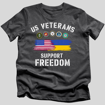 US Veterans Support Freedom T-Shirt