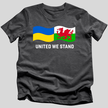 United We Stand: Ukraine & Wales T-Shirt