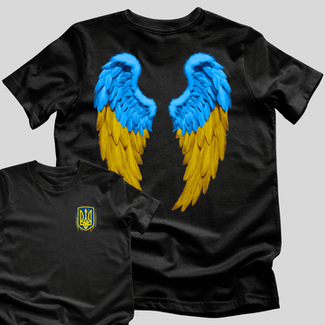Heritage Shield with Wings of Freedom (back) T-Shirt