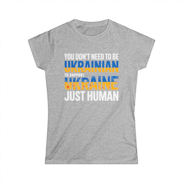 Humanity for Ukraine Women's Tee