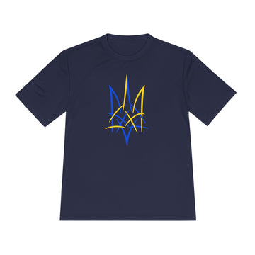 Abstract Tryzub Moisture-Wicking Tee