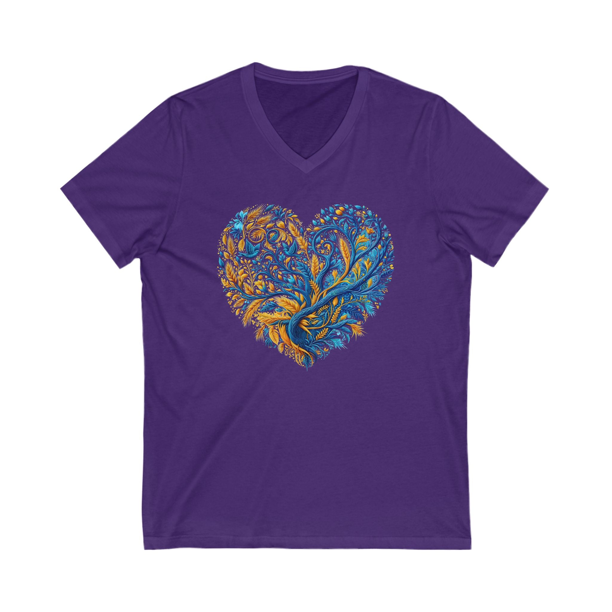 Vibrance of Love V-Neck Tee