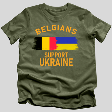 Belgians Support Ukraine T-Shirt