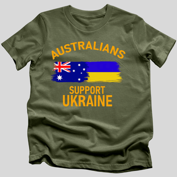 Australians Support Ukraine T-Shirt