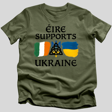 Ireland Supports Ukraine T-Shirt