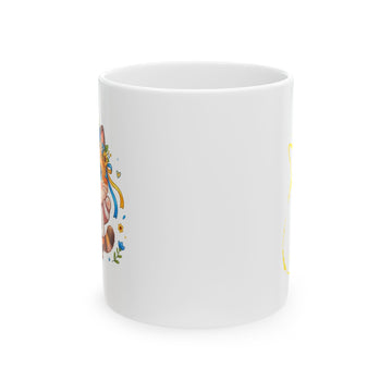 Ukrainian Kitty Ceramic Mug
