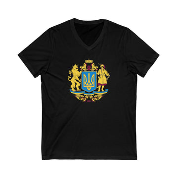 Coat of Arms of Ukraine V-Neck Tee