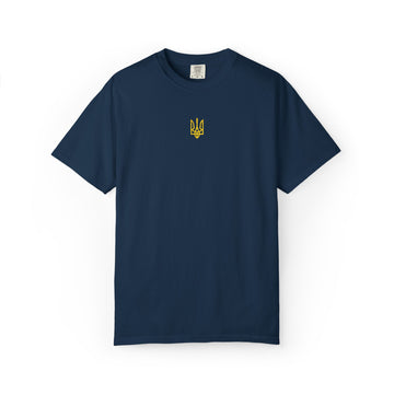Embroidered Yellow Trident T-Shirt