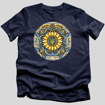 Tryzub on the Sunflower T-Shirt