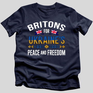 Britons for Ukraine's Peace and Freedom T-Shirt