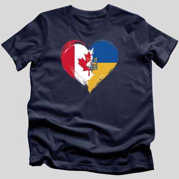 Two Nations, One Heart T-Shirt