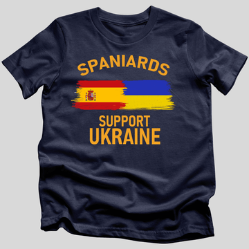 Spaniards Support Ukraine T-Shirt
