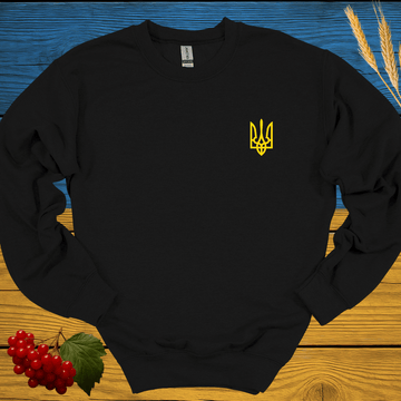 Trident (front) with This Veteran (back) Sweatshirt