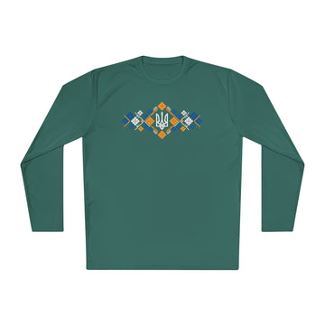Trident Weave Moisture-Wicking Long Sleeve Tee