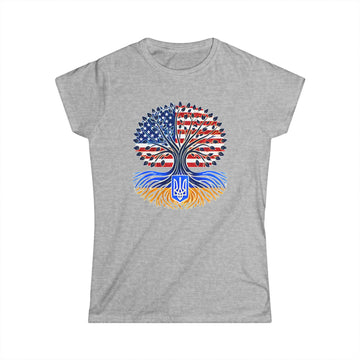 Nations United: Ukraine & USA Women's Tee
