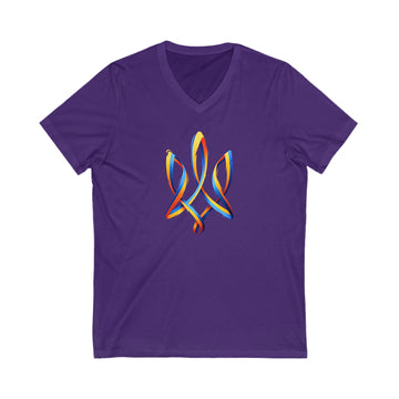 Flame of Freedom V-Neck Tee