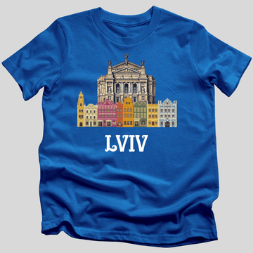 Lviv's Historic Cityscape T-Shirt